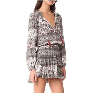 MISA Lorena Tiered Dress